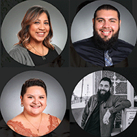 Rebecca Guerrero, Juan Peralta, Yesenia Magdaleno-Solis, Ruben Dario Villa